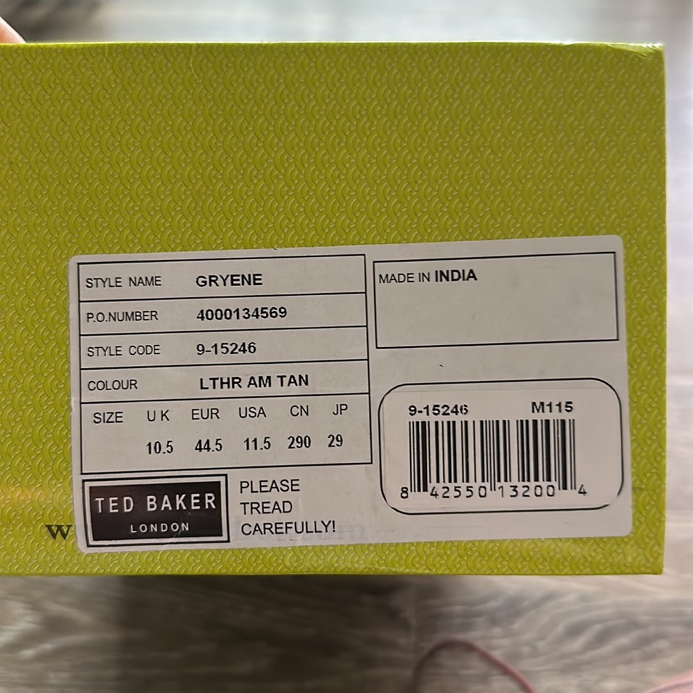 Ted Baker Gryene shoes 11.5 - Picture 8 of 9